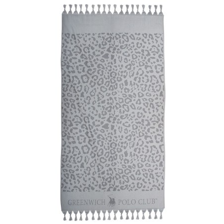 Πετσέτα Θαλάσσης - Παρεό Greenwich Polo Club 4061 Grey 90x170