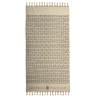 Πετσέτα Θαλάσσης - Παρεό Greenwich Polo Club 4057 Beige- Black 90x170