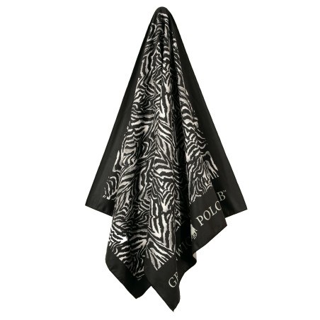 Πετσέτα Θαλάσσης Greenwich Polo Club 4038 Black- Taupe 80x170