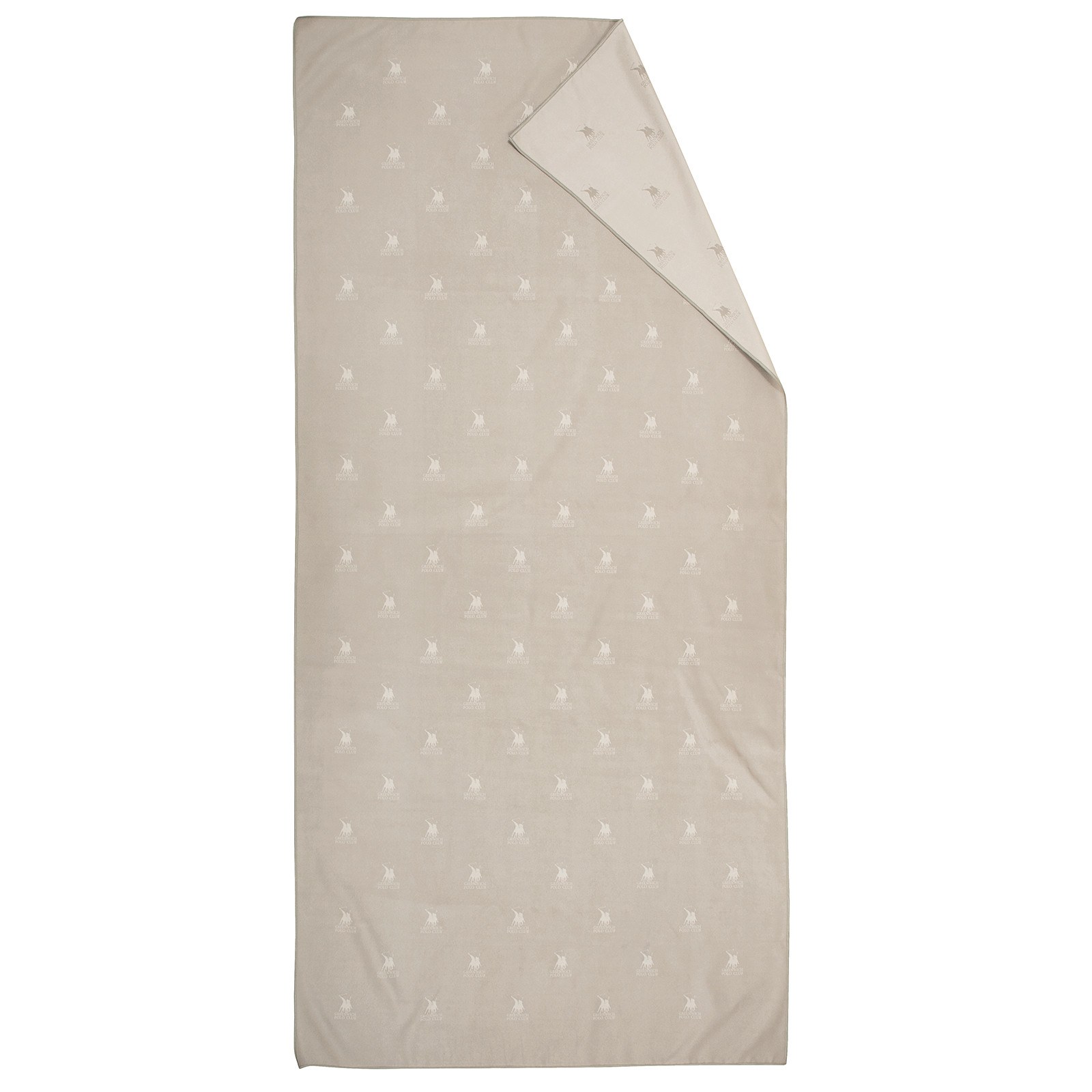 Πετσέτα Θαλάσσης Greenwich Polo Club 4033 Taupe 80x170