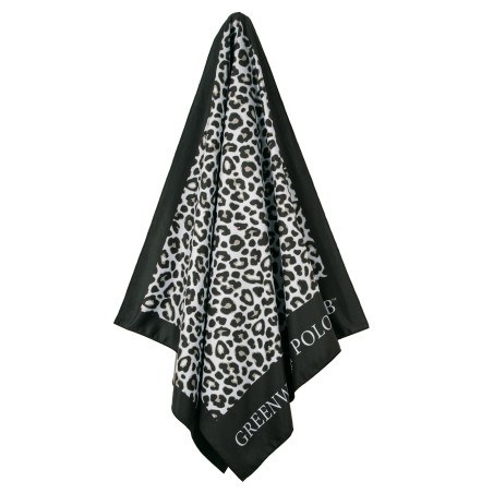 Πετσέτα Θαλάσσης Greenwich Polo Club 4036 Black- Taupe 80x170