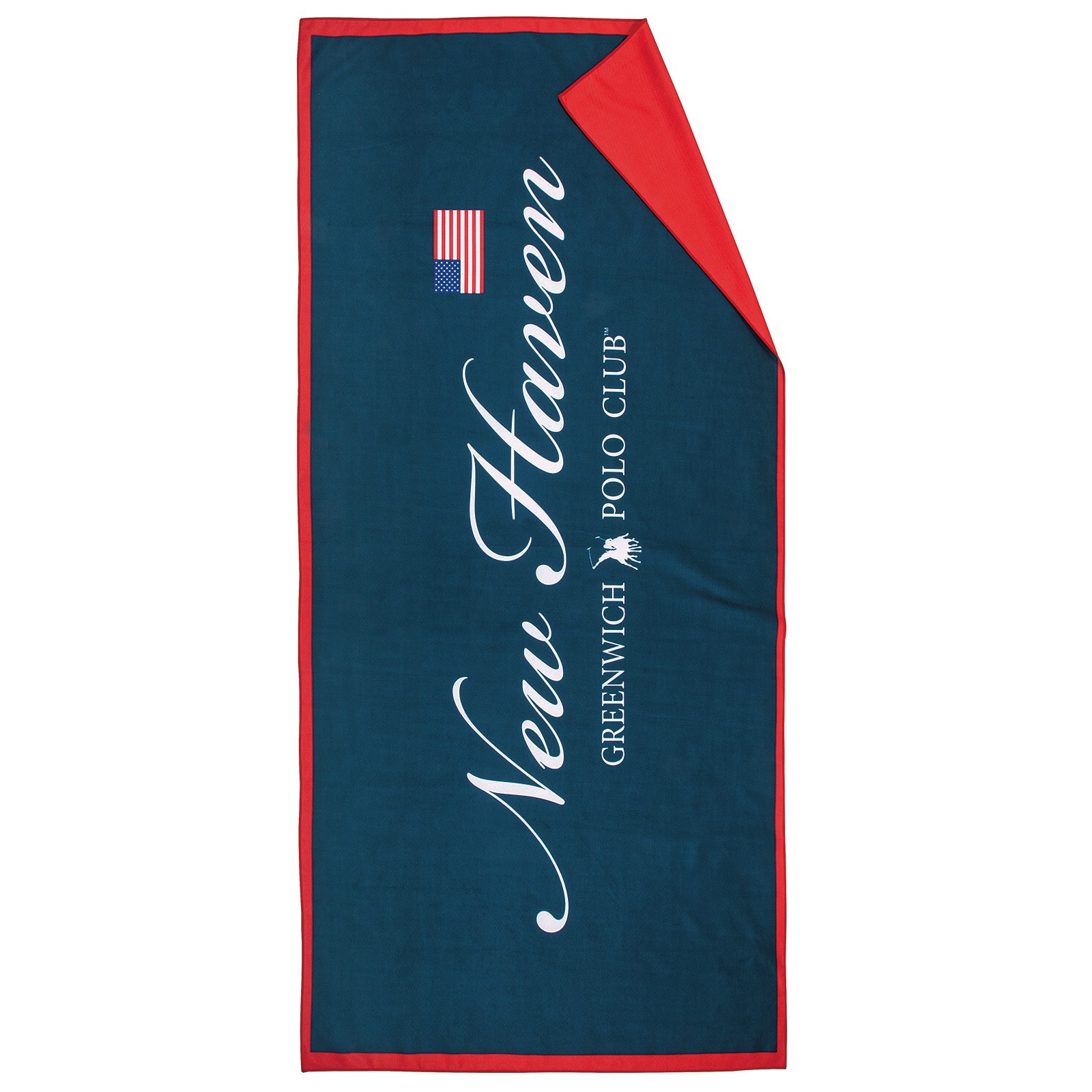 Πετσέτα Θαλάσσης Greenwich Polo Club 4025 Blue- Red 80x170