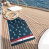 Πετσέτα Θαλάσσης Greenwich Polo Club 4026 Blue- Red 80x170