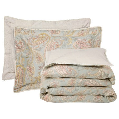 Σετ Σεντόνια King Size 4 Τεμαχίων Das Home 1691 Grey- Salmon 250x270