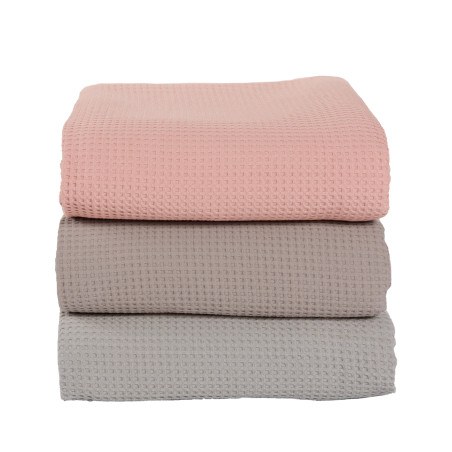 Κουβέρτα Πικέ King Size Das Home 0495 Taupe 240x260