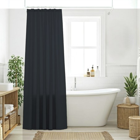 Κουρτίνα Μπάνιου Das Home 0809 Graphite 200X180