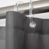 Κουρτίνα Μπάνιου Das Home 0809 Graphite 200X180