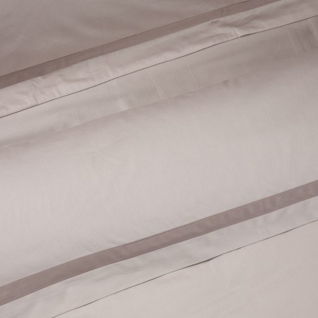 Σετ Παπλωματοθήκη Υπέρδιπλη 3 Τεμαχίων Das Home 1700 Taupe 220x240