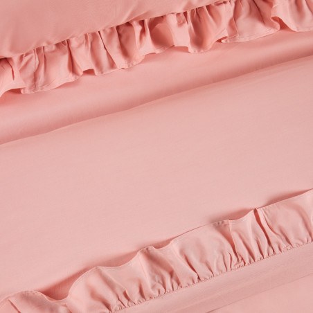 Σετ Παπλωματοθήκη Υπέρδιπλη 3 Τεμαχίων Das Home 3169 Pink 220x240