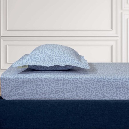 Σεντόνι King Size με Λάστιχο Greenwich Polo Club 2288 Baby Blue 180x200+35