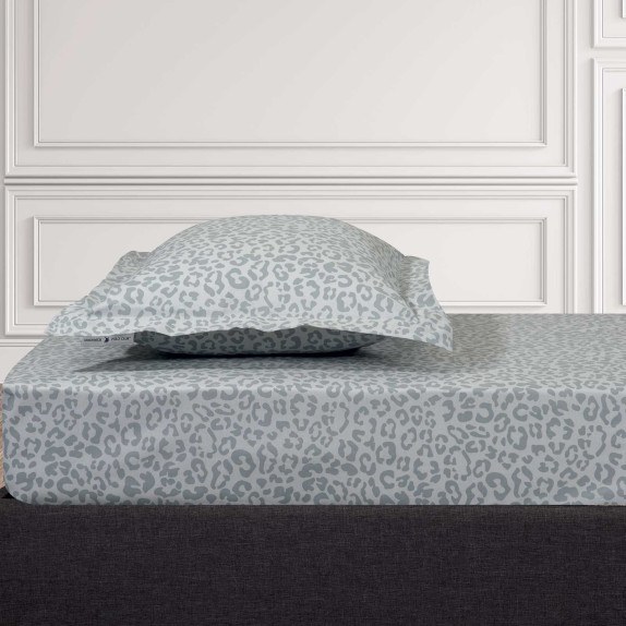 Σεντόνι Μονό με Λάστιχο Greenwich Polo Club 2287 Ice Grey...