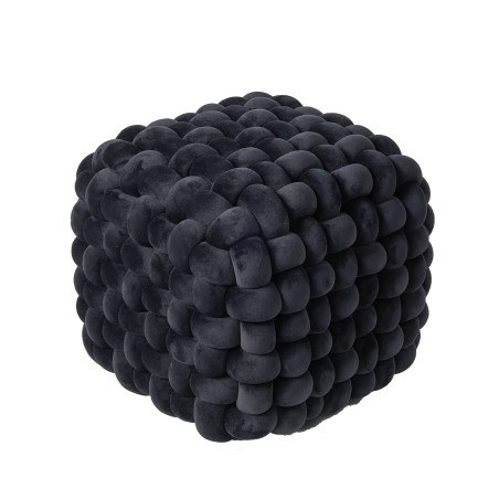 Πουφ Das Home 2271 Black 43x43x40