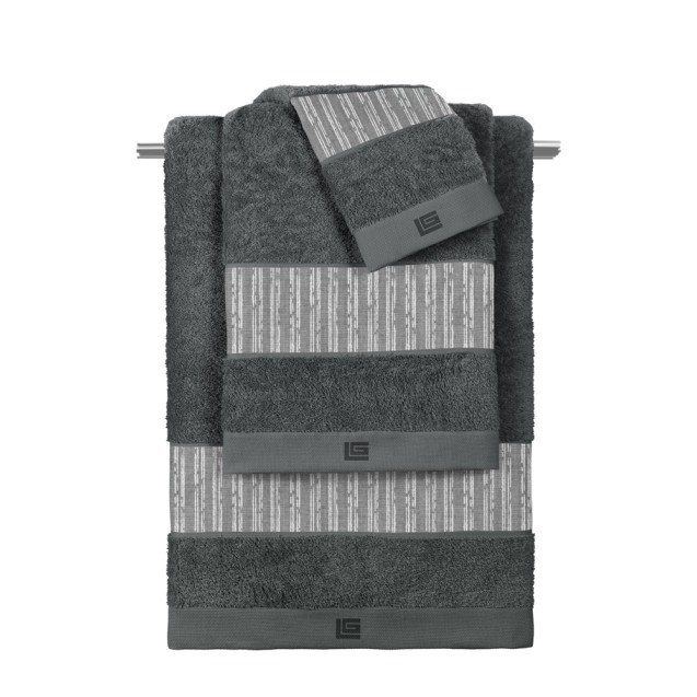 Σετ Πετσέτες 3 Τεμαχίων Guy Laroche Tudor Grey...