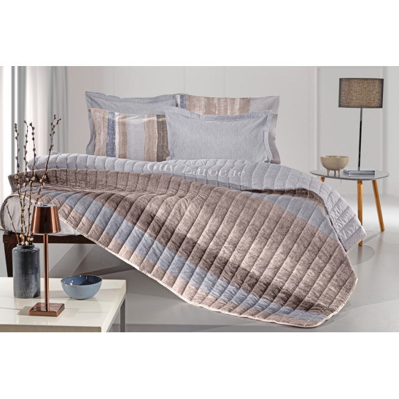Κουβερλί Υπέρδιπλο Guy Laroche Santiago Stone 220x240