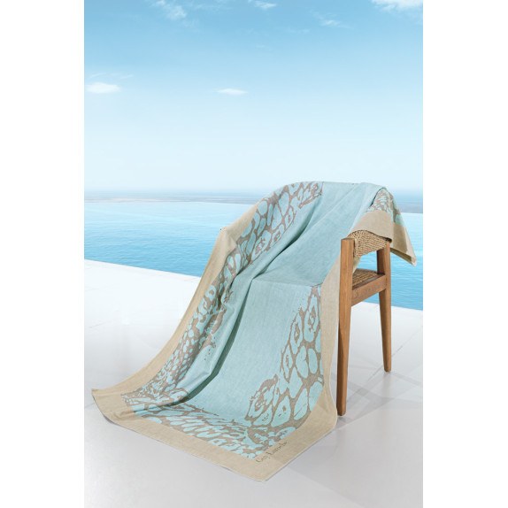 Πετσέτα Θαλάσσης Guy Laroche Velour Printed 2503/04 100x175