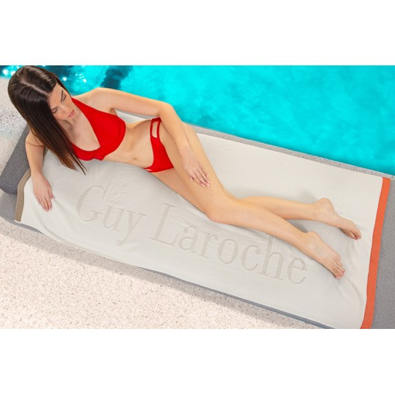 Πετσέτα Θαλάσσης Guy Laroche Double Ammos 90x180