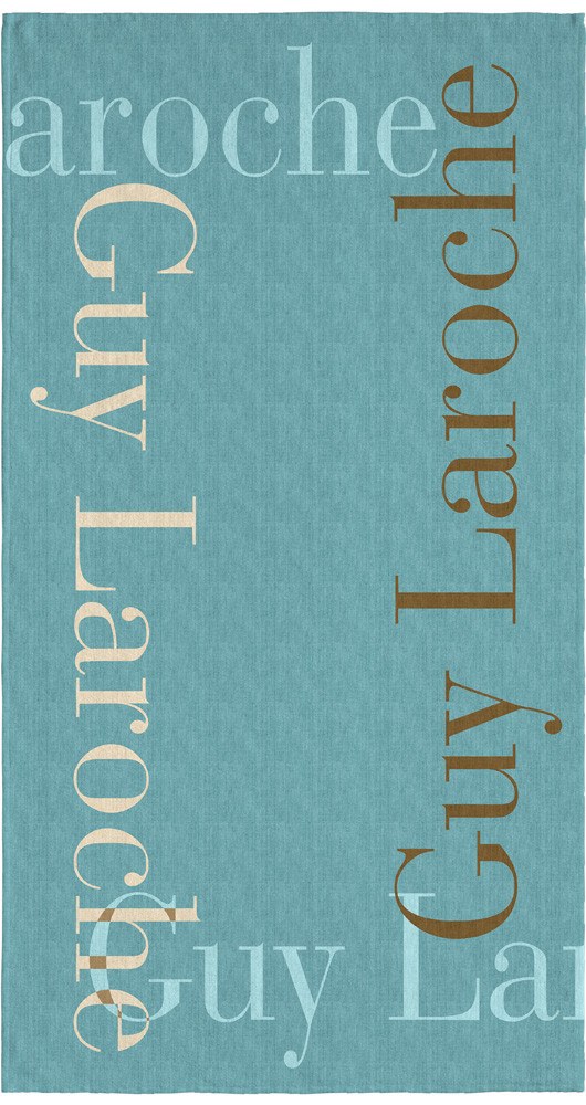 Πετσέτα Θαλάσσης Guy Laroche Velour Printed 2501/01 100x175