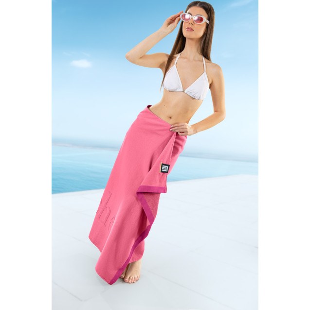 Πετσέτα Θαλάσσης Guy Laroche Double Sangria 90x180