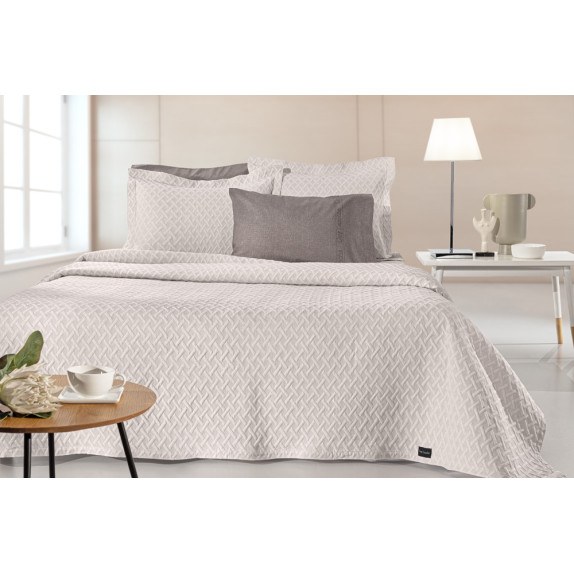Κουβέρτα Guy Laroche Bello Ivory 245x260
