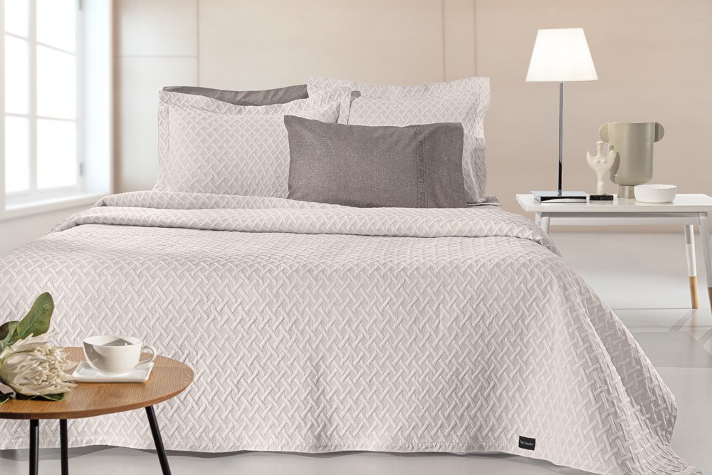 Κουβέρτα Guy Laroche Bello Ivory 245x260