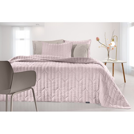 Σετ Κουβερλί Ημίδιπλο 2 Τεμαχίων Guy Laroche Aurora Sepia...