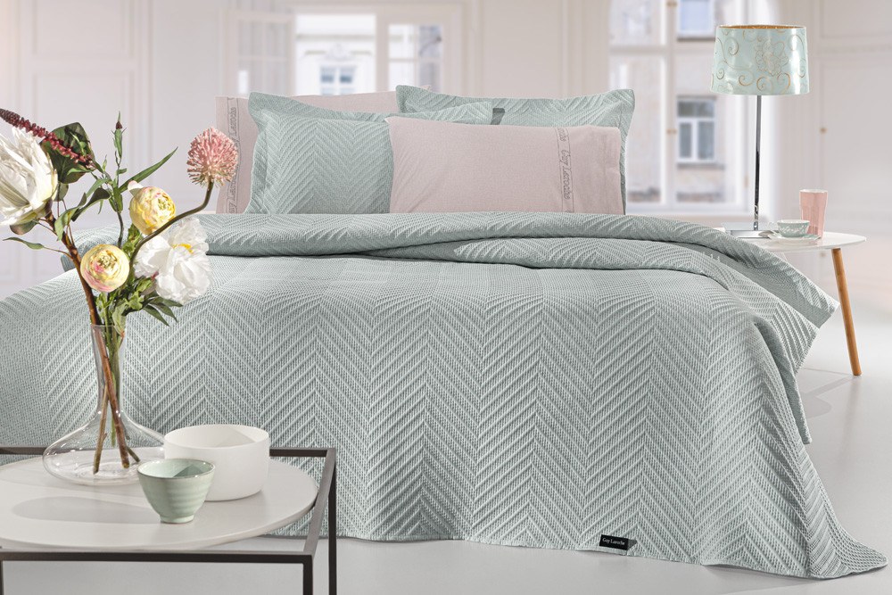 Κουβερλί, Παπλωματοθήκες Anesis Home - ΣΗΜΑΝΤΙΚΟ: Σε περίπτωση διαφοράς τιμής από το κατάστημα ισχύει παντα και μόνο η τιμή του καταστήματος Σετ Κουβερλί Υπέρδιπλο 2 Τεμαχίων Guy Laroche Hamptons