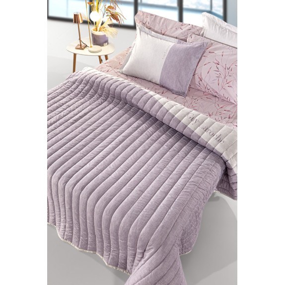 Κουβερλί Υπέρδιπλο Guy Laroche Fleria Melanze 220x240