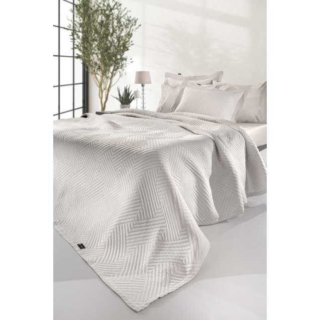 Κουβέρτα Guy Laroche Lupo Natural 180x260