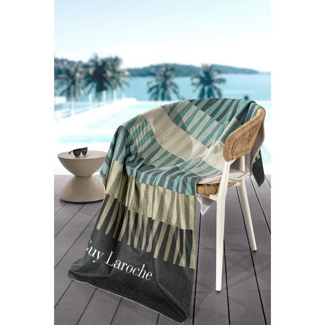 Πετσέτα Θαλάσσης Guy Laroche Velour Printed...