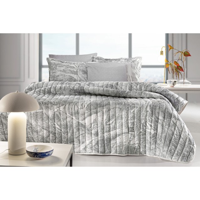 Κουβερλί Υπέρδιπλο Guy Laroche Drama Grey 220x240