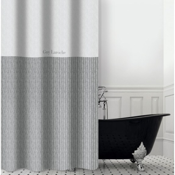 Κουρτίνα Μπάνιου Guy Laroche Tudor Grey 180x185