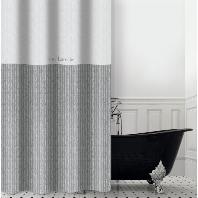 Κουρτίνα Μπάνιου Guy Laroche Tudor Grey 180x185