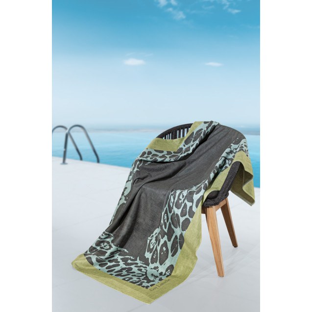 Πετσέτα Θαλάσσης Guy Laroche Velour Printed...