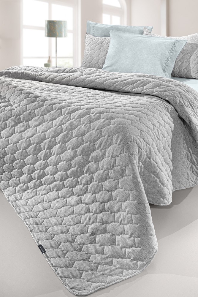 Σετ Κουβερλί King Size 2 Τεμαχίων Guy Laroche Kiara Gre