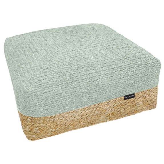 Πουφ Guy Laroche Maya Washabi Boho 50x50x25