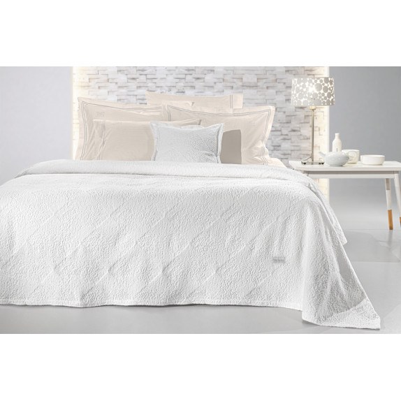 Κουβέρτα Guy Laroche Portobello White 260x250