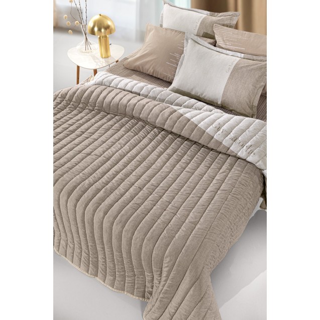 Κουβερλί Υπέρδιπλο Guy Laroche Estella Natural...