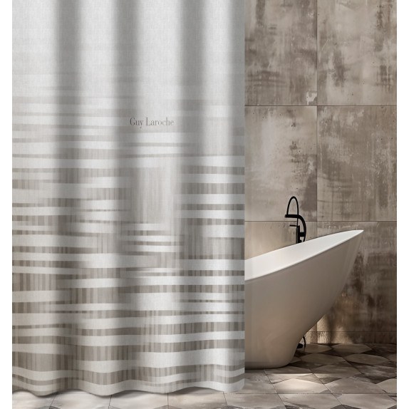 Κουρτίνα Μπάνιου Guy Laroche Cuba Grey 240x185