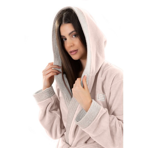 Μπουρνούζι Guy Laroche Monogram Pudra Small