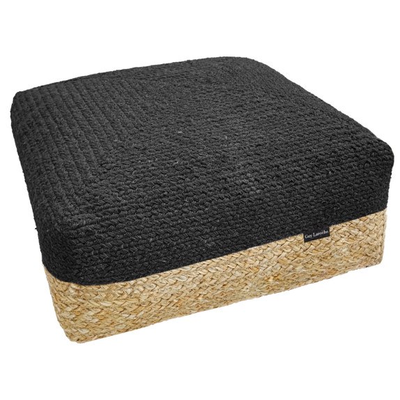 Πουφ Guy Laroche Maya Natural Boho 50x50x25