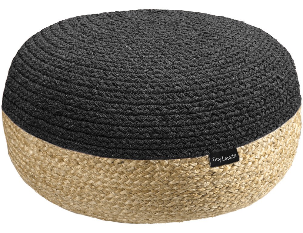 Guy Laroche Πουφ Guy Laroche Maya Natural Ottoman 50x50x25