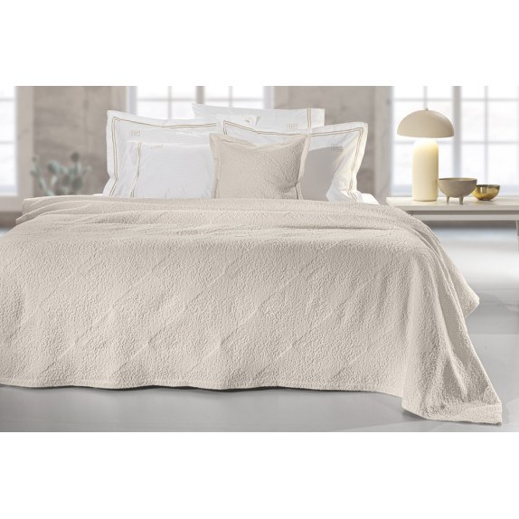 Κουβέρτα Guy Laroche Portobello Ecru 260x250