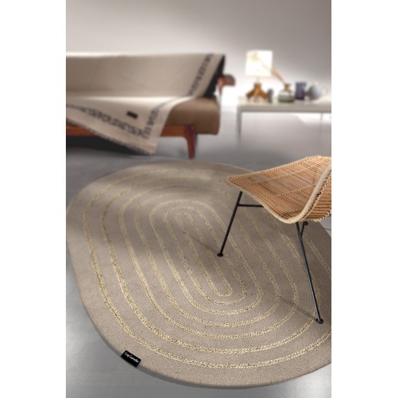 Χαλί Guy Laroche Maya Taupe 140X210 Oval