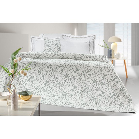 Κουβέρτα Guy Laroche Blossom Verde 260x250