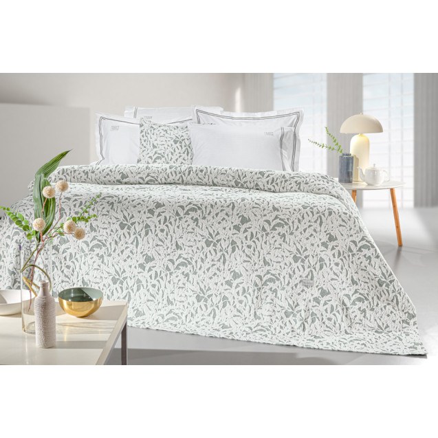 Κουβέρτα Guy Laroche Blossom Verde 260x250