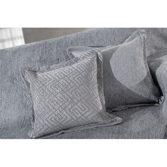 Μαξιλαροθήκη Διακόσμησης Guy Laroche Central Silver 50x50