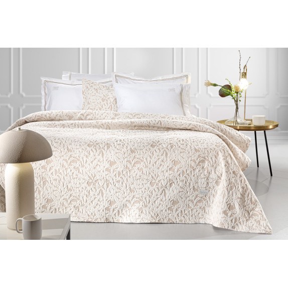 Κουβέρτα Guy Laroche Blossom Natural 260x250