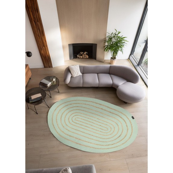 Χαλί Guy Laroche Maya Washabi 140X210 Oval