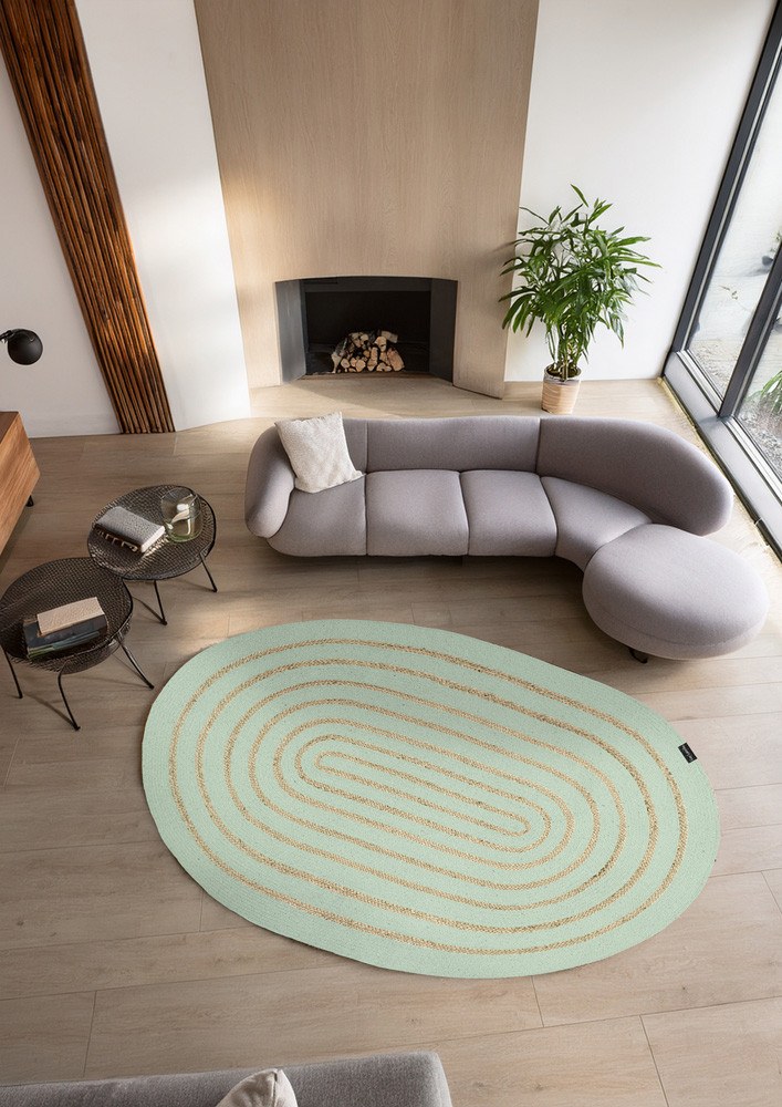 Guy Laroche - ΣΗΜΑΝΤΙΚΟ: Σε περίπτωση διαφοράς τιμής από το κατάστημα ισχύει παντα και μόνο η τιμή του καταστήματος Χαλί Guy Laroche Maya Washabi 140X210 Oval