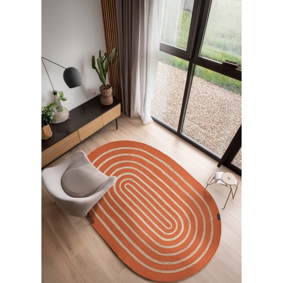 Χαλί Guy Laroche Maya Terra 140X210 Oval